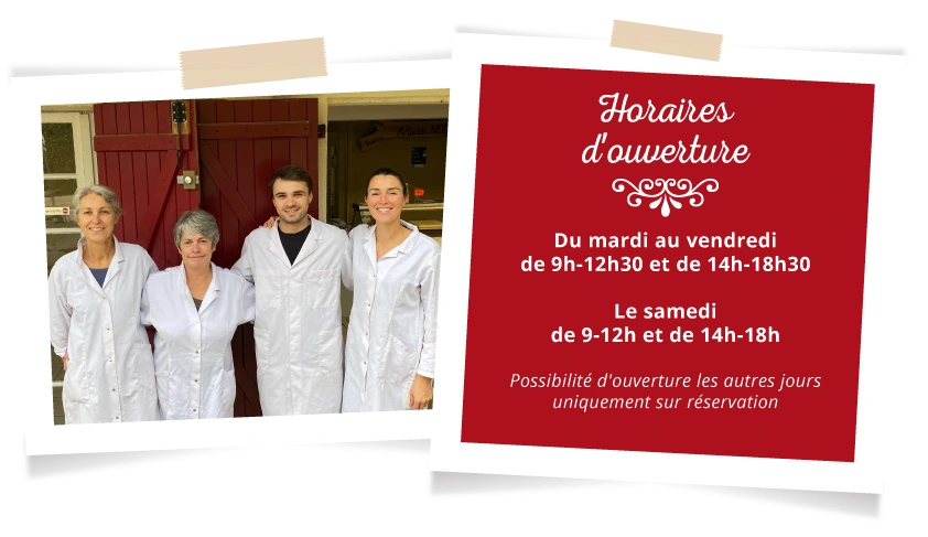 horaires maison neels charcuterie